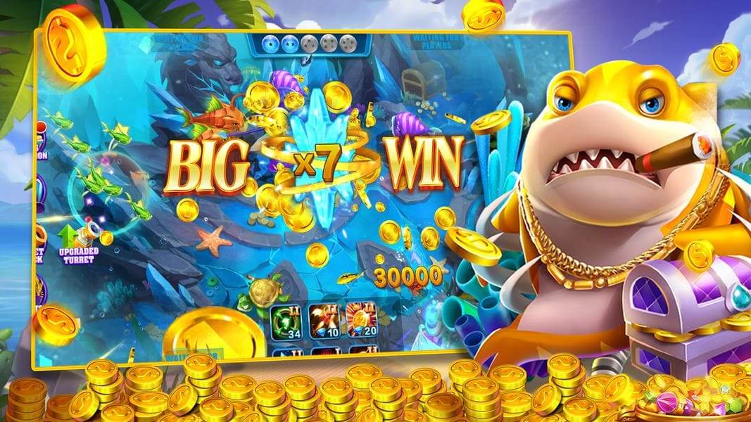 DK88 fishing games on mobile with fast arcade action and colourful underwater targets